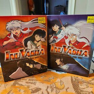 InuYasha Season 1 and 2 Anime DVD Box Set 5-Disc